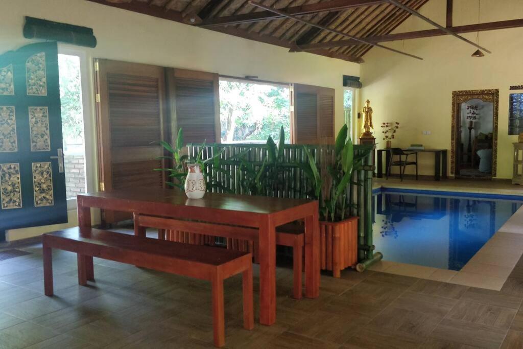 Villa King: Unique Villa With Indoor Swimming Pool Amed Exteriör bild